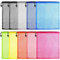 10 PCS Mesh Drawstring Bags, Nylon Mesh Storage Bags for Toys, Swimming, Beach, Travel, Laundry - Durable, Multi-Colored, Lightweight