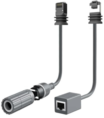 LiLiTok für Starlink Gen3 V3 SPX Buchse zu RJ45 Adapter Network Adapter (RJ45-Stecker)