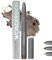 Wonderskin IYKYK Lidschattenstift – Langanhaltender Lidschattenstifte, wischfester und wasserfester Schimmer-Lidschattenstift mit integriertem Anspitzer (Ash)