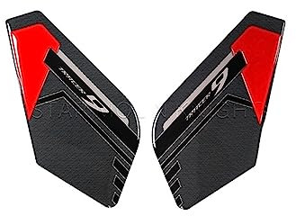 QPQXZCV Adesivi per Yamaha per Tracer 9 GT 9GT per Tracer9 per Tracer9gt 2021 2022 - Paraserbatoio Carburante Laterale Decalcomania con Logo Antiscivolo(clor5)