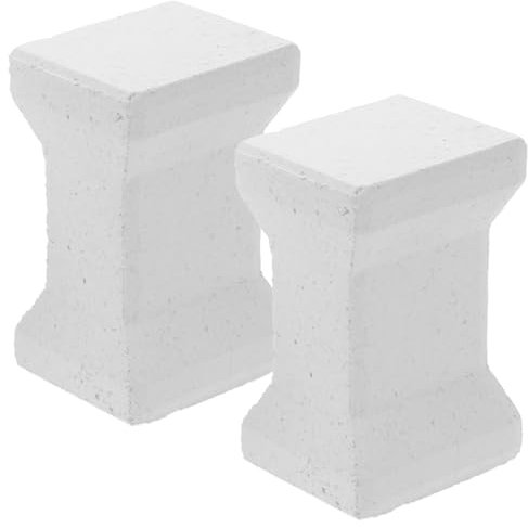 DIYEAH 2pièces Support pour Four Carbure de Silicium Outil Réutilisable pour Cuisson de Poterie Compatible avec Fours Électriques Gaz