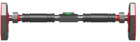 Klimmzugstange Türrahmen, Pull Up Bar für Intensives Krafttraining, Klimmzugstange Verstellbar 65-100CM verstellbare Länge für Oberkörper Fitness Workouts Rutschfest für Fitnesstraining