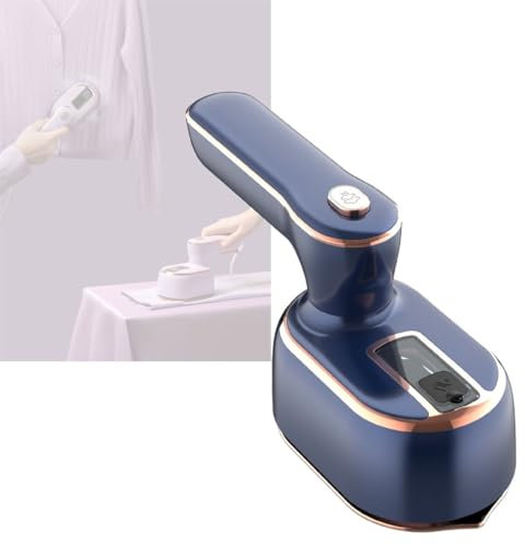 Handheld Electric Iron - Portable Micro Steam Iron with -Degree Rotation for Home, College, Dorm, and Travel - Professional Ironing Machine