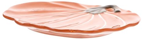 ELAYARD Plato Cerámico Forma Calabaza para Halloween y Acción de Gracias Capacidad para Servir Ensaladas Pasta y Aperitivos Fiestas y Reuniones Familiares