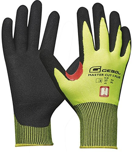 Arbeitshandschuh MASTER CUT 5 PLUS | Größe 9 (L) | Schnittschutz - Schutzstufe 5 | 1 Paar
