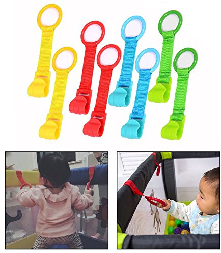 OFKPO 8PCS Anelli per Paracolpi per Culle e Lettini