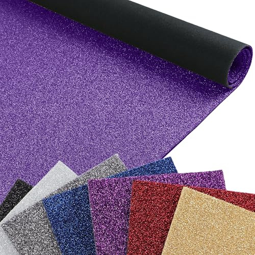 Primaflor Hochzeits-Teppich Glimmer | Lila | 100x250 cm | 5 mm hoch | schwer entflammbar Bfl-s1 | rutschsicherer Hochzeitsläufer mit Glitzeroptik | Event und für Messe, Hochzeit, Ausstellung