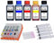 5 nachfüllbare Patronen PGI-580, CLI-581 + 5 x 100 ml Nachfülltinten für Pixma TR 7550 7650 8550, TS 705 6150 6151 6240 6241 6242 6250 6251 9540 9541C 9550 9551C
