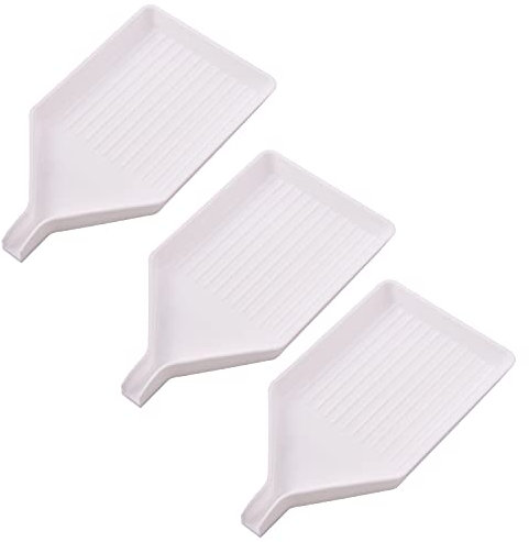 Berolle 3 Pieces Diamond Painting Trays Plastic Bead Sorting Trays Diamond Painting Tools Storage Containers Tray for Diamond Painting Rhinestone and Accessories