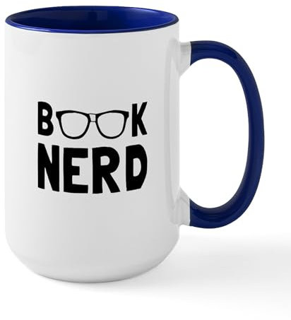 CafePress Book Nerd Mugs 15 oz (444 ml) Ceramic Coffee Mug