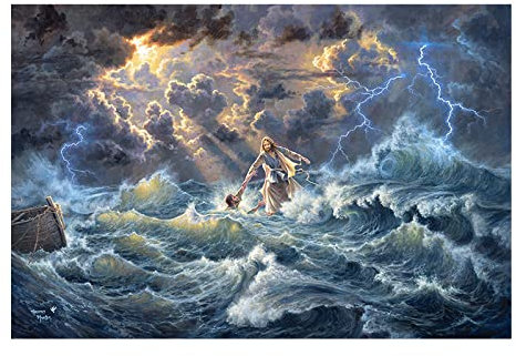 Moderne Religiöse Christliche Poster Spirituelle Jesus Christus Kunst Poster Drucke Leinwand Malerei Wandbilder Wohnzimmer Wohnkultur 60X90Cm Kein Rahmen