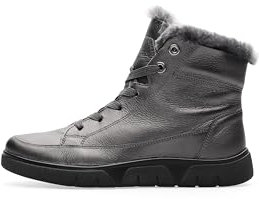 ara Damen Schnürer Stiefelette, Anthrazit, 38 EU