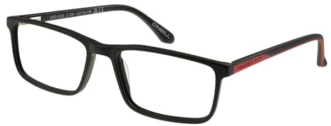 O'Neill Rund Azetat Brillen in Schwarz für Unisex, Brille mit Sehstärke, optional mit Sonnenbrillen tönung oder Blaulichtfilter (Modell ONO-4536-104)
