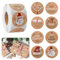 NICKLIN Aufkleber Weihnachten,1000 Stück Sticker Weihnachten,Weihnachtsaufkleber 3.8cm Rund Selbstklebend,Runde Aufkleber Frohe Weihnachten für Geschenkverpackungen,Umschlag Grußkarten Geschenktüten