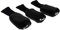 ZiYouao Fundas Palos De Golf 3 PCS Durable Lightwight Head Golf Negro Tapa Roja Accesorios Protector de Cabeza for el Conductor Fairway Wood Head Dropshipping Funda Driver Golf(Noir)