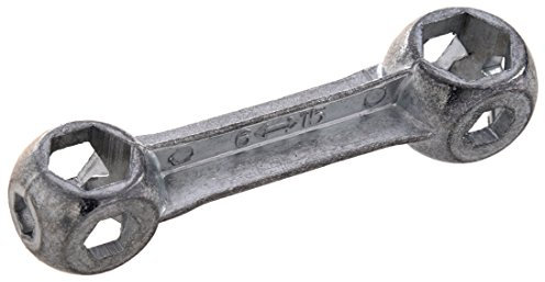 Pyatofy 10 in 1 Fahrrad Dumbell Schluessel-Schluessel-Multi-Funktions-Bike Repair Tool 6mm-15mm