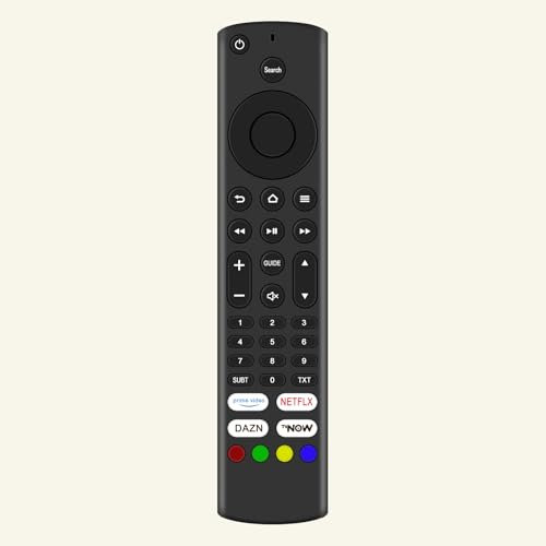 Ersatz-Infrarot-Fernbedienung der FFire-Serie ALD187R Aldrin (TVNow), Fit for Grundig & homeX Smart TV (Firee Edition) Vision 6 7 8 9 OLED Series, No Voice Function
