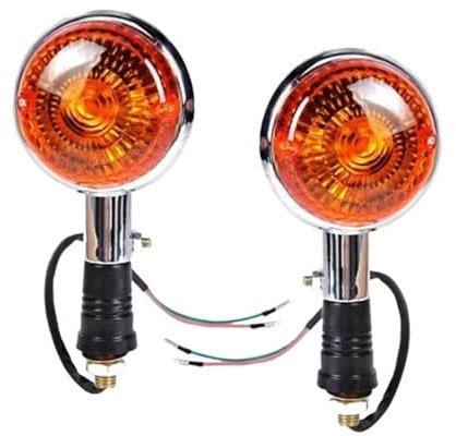 Generisch Motorradblinker Für Yamaha Für Virago XV250 XV535 XV920 XV1000 XV 250 535 920 1000 Motorrad Drehen für Signal Lichter Armaturen anzeige Lampe Blinker