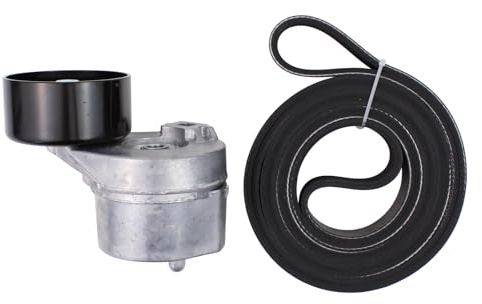 Fan Drive Belt and Tensioner Kit for Fo-rd | for Transit mk6 mk7 2.4 DI TDCi TDE 2000-2014