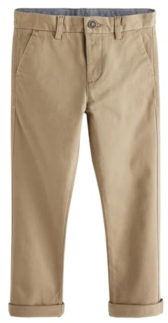 NEXT Jungen Chinohose mit Stretch Neutral Numeric_128