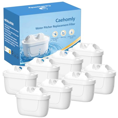 8 Stück Wasserfilter Kartuschen Kompatibel mit BRITA Maxtra+, Maxtra Plus | Filterkartuschen Ersatz für Brita Maxtra Plus, Style, Marella, Elemaris XL, Aluna Wassertank