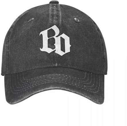 Bohse Onkelz Logo Baseballkappen Vintage, gewaschen, Deutschland Rock Snapback-Mütze Herren, Outdoor-Workouts, verstellbare Passform, Kappe, Mütze