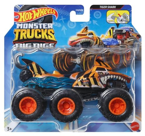 Hot Wheels Monster Trucks Big Rigs - Tiger Shark - HWN88