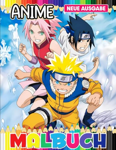 Anime Malbuch: Über 70 Kreative und Fantasievolle Motive für Kinder, Teenager und Erwachsene