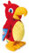 DE CAR Ripetix Pappagallo Perry, Dimensione: H 20 cm, Pile: 3AAA incluse, Giallo/Rosso