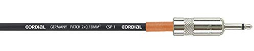 CORDIAL CABLES Modulares Patchkabel Miniklinke Mono 60 cm AUDIO Select Kabel Miniklinke Mono