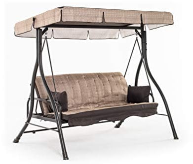 My Garden Zanzibar Dondolo, Beige, 3 Posti Large