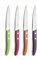Lou Laguiole Forest Set di 4 coltelli Office, Acciaio Inox, Bois Teinté, 22 x 13 x 2 cm, 4 unità
