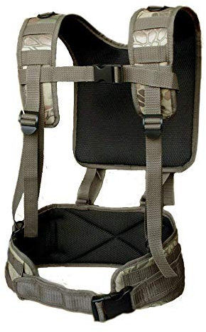 OAREA Taktischer Auffanggurt MOLLE Battle Belt Load Bearing H-Auffanggurt Patrol Belt Set