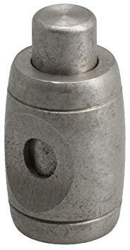 Yibuy Drumpeten-Ventil für Wasserschlüssel, Kupfer, Nickel