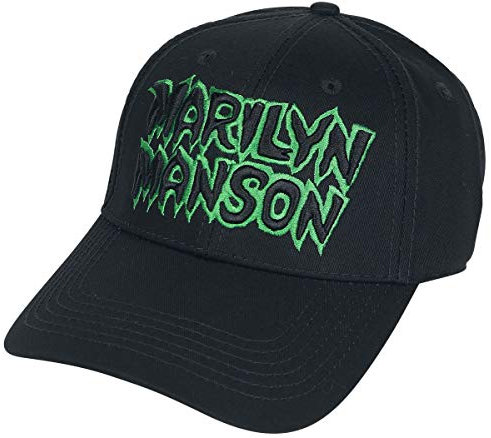Marilyn Manson Logo - Baseball Cap Cap schwarz