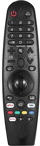 ANKIMI Mando a distancia universal de repuesto para LG Magic Smart TV, LCD, LED, 3D, HDTV, Smart TV (sin función de voz, sin función de puntero)