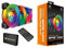 Cougar Gaming - Kit de refrigeración SPB RGB 3 ventiladores + caja Core Box LED + mando a distancia SPBRGBCOOLINGKIT