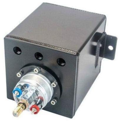 2 Liter Catchtank + 044er Pumpe SET - SCHWARZ Kraftstofftank Benzintank Turbo