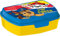 ALMACENESADAN - 2660; Sandwichera rectangular multicolor premium Patrulla canina; Paw patrol; producto de plástico, Libre BPA;