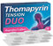 Thomapyrin TENSION DUO Schmerztabletten bei stärkeren Kopfschmerzen| 18 Stk | Einzigartige Kombination aus Ibuprofen und dem Booster Coffein | Wirkt 40% stärker als Ibuprofen 400 mg