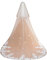 BABYONLINE D.R.E.S.S. Braut-Schleier, mit Spitze Hochzeit Schleier fur die Braut, 2 Schicht, 3m Brautschleier Elfenbein