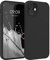 kwmobile Case Compatible with Apple iPhone 12 / iPhone 12 Pro Case - Soft Slim Protective TPU Silicone Cover - Black Matte