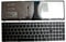 Keyboards4Laptops Reino Unido Marco Plata Retroiluminada Negro Teclado de Repuesto para Ordenador portátil Compatible con Lenovo G50-70