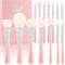 Docolor Makeup Brushes 14 Pcs Small Waist Makeup Brushes Set with Gift Box Premium Synthetic Kabuki Foundation Blending Brush Face Powder Blush Concealers Eye Shadows Make Up Brushes Kits