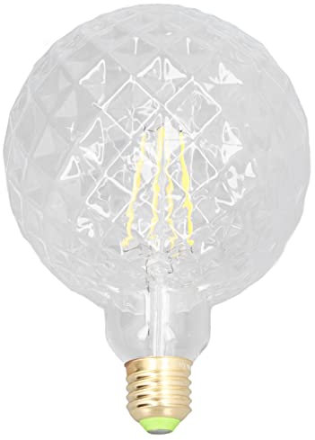 Haofy Bombilla Redonda, 4W E26 E27 Bombillas de Luz LED de Globo, Bombillas de Araña Transparentes Equivalentes a 40W para Lámparas Colgantes Tocador, Luz Neutra 4000K