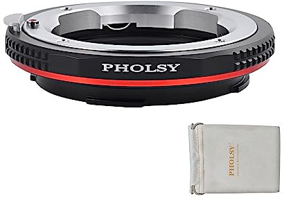 PHOLSY Objektivadapter Kompatibel mit Leica M LM, Zeiss ZM, Voigtlander VM Objektiv auf L Mount Kameragehäuse Kompatibel mit Leica SL2, SL2-S, CL, TL2, Lumix S5, S1, BS1H, SIGMA FP, FP L, LM auf L