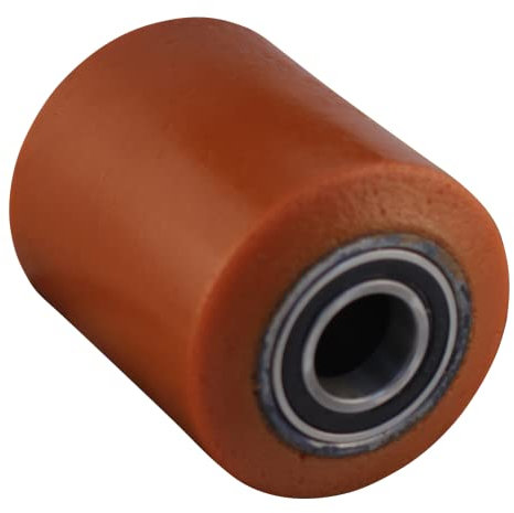 Hubwagenrolle Gusseisen, 82mm Durchmesser, 100mm Breit, 950kg Tragfähigkeit