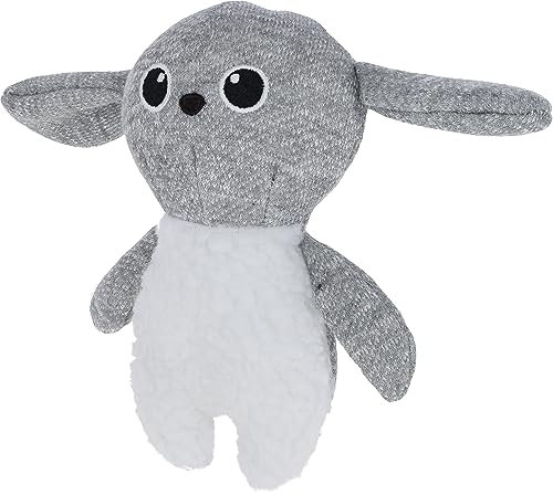 Kerbl Pet Giocattolo per cucciolo coniglietto bianco/grigio