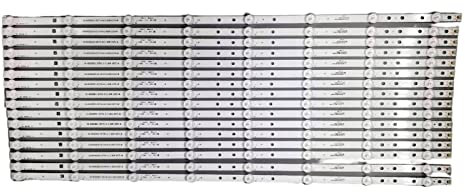 VISIYUBL LED Hintergrundbeleuchtungstreifen 8 Lampe for Sony 65 TV KDL-65W855C KDL-65W857C KDL-65W809C KDL-65W859C 65 0TV02 V3 T650HVF05.1 T650HVF05