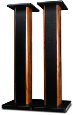 Moubhjd Pieds Enceintes (90cm) Support Haut Parleur Support D'enceinte pour Haut-parleurs Home-Cinema HiFi Bookshelf Box et Satellite Et Anti-Chute Repose-Pieds Antidérapants en Bas